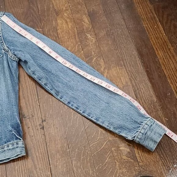 Elizabeth and James Denim Jacket Small Classic Designer - Picture 9 of 13